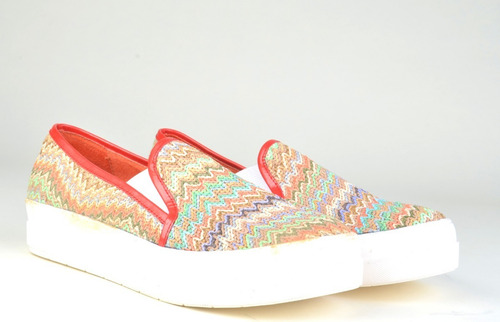 Imagen 3 de 6 de Zapatillas De Textil De Mujer - Slip-on Sol - Ferraro