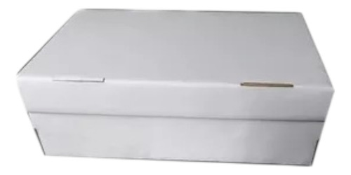 Caja Blanca Para Zapatillas 32x20x11,5 (100 Unidades) Blanco