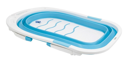 Banheira Baby Dobrável Antiderrapante Portátil Buba