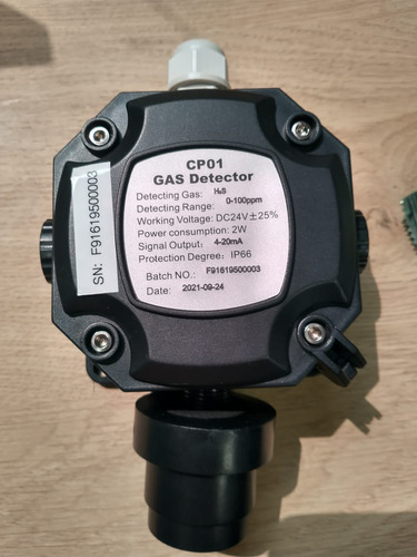 Cp01 Gas Detector H2s 0-100ppm