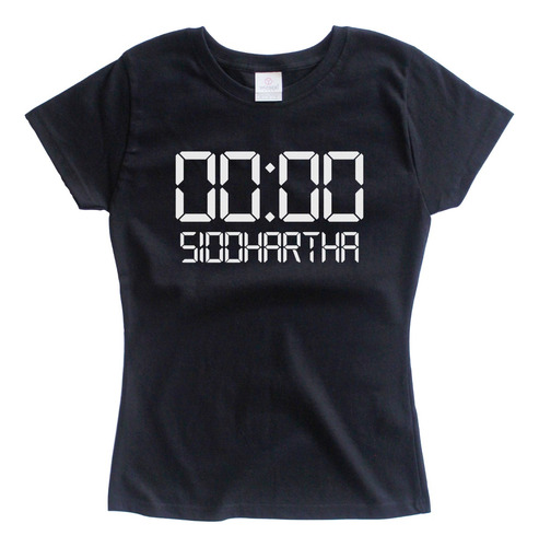 Siddhartha Playera Hombre Mujer Logo 00:00 Rock Band