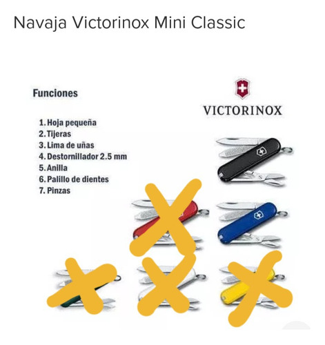 Navaja Victorinox Classic Sd Blue And Black