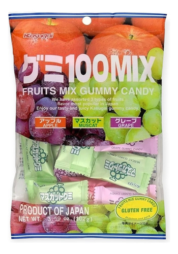 Gummy Mix, Kasugai, 102 G