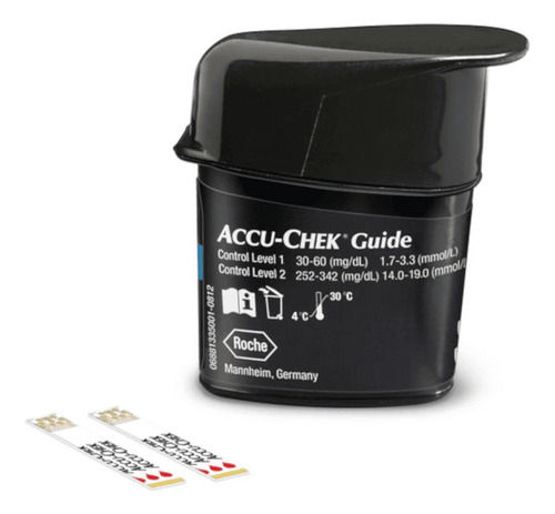 25 Tiras Reactivas Accu-chek Guide