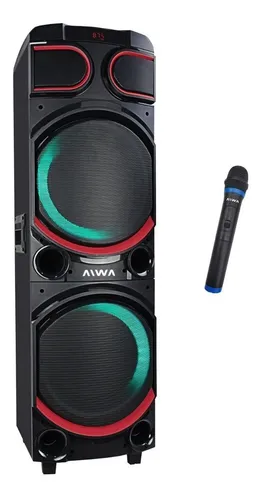 comprar Torre De Sonido Aiwa Bluetooth Aw-t2010-pb Color Negro