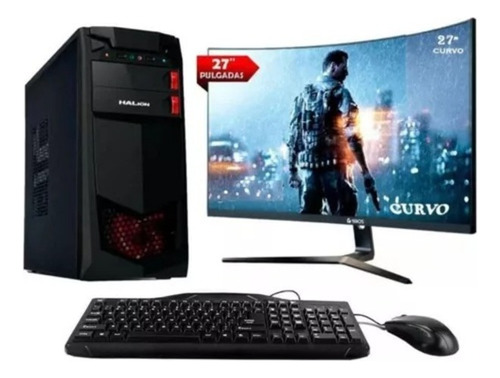 Computadora Pc Core I7-8th Ram 16gb 1tb Ssd 480gb Monitor 27
