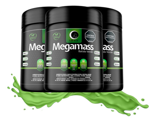 Batido Verde Megamass Pague 2 Lleve 3 - g a $40