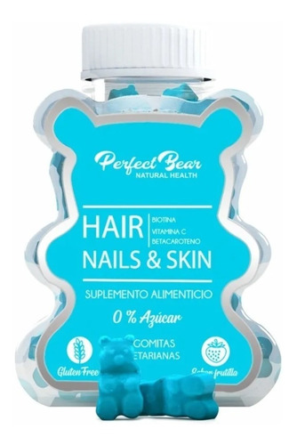 Hair Nails & Skin Perfect Bear X 60 Gomitas Vegetarianas