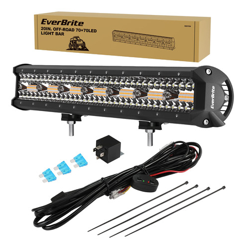 Everbrite Barra Luz Led Combinada Inundacion Puntual 20  420