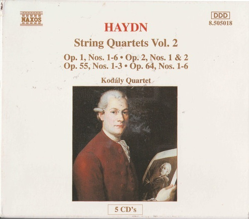 Haydn - Cuartetos Cuerdas - Kodaly Q. Vol 2 - 5 Cds.