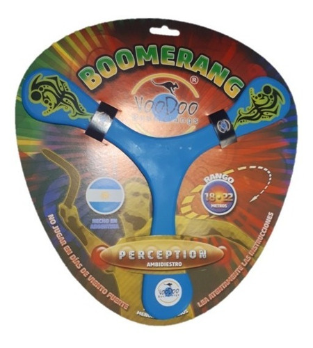 Boomerang Bumeran Vuelve Adultos Niños Perception Voodoo