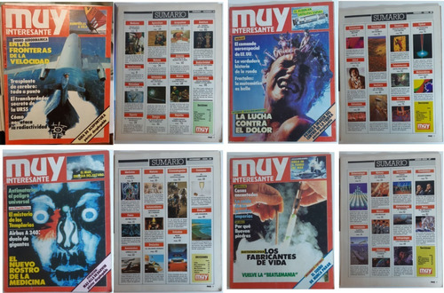 Revista Muy Interesante (colección '87 A '90) 22 Fasc+otras
