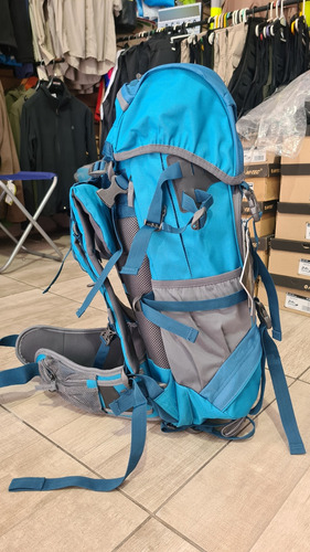 Mochila Northland Kailash Pro 40+5 Litros Trekking Camping Color Turquoise/light Blue Diseño De La Tela Combinado