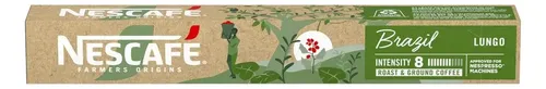 Café em Cápsula Compatível com Nespresso Nescafé Farmers Origins Brazil 10 Cápsulas