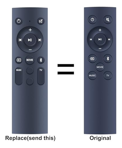 Pack: Control Remoto Para Soundbar Tcl Alto 6 Ts6100/ts6110