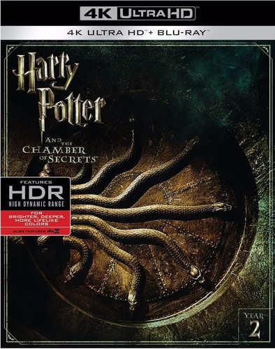 Harry Potter Y La Camara Secreta Año 2 Pelicula 4k Ultra Hd