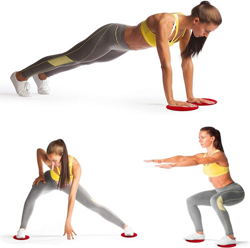 Discos Deslizantes Abdominales Fisioterapia Yoga Terapia Par