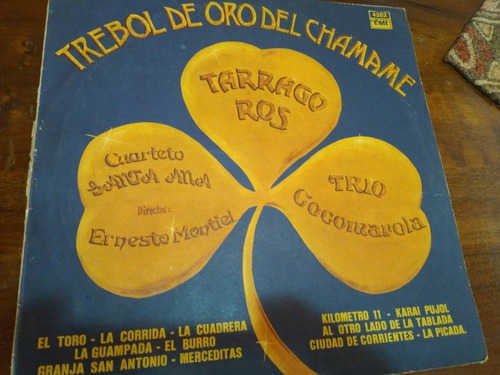 Disco De Vinilo Trébol De Oro Del Chamame  