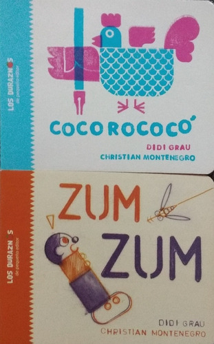 Combo Didi Grau / Zum Zum + Cocorococó / Pequeño Editor