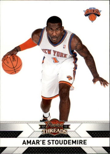 2010-11 Panini Threads #51 Amare Stoudemire New York Knicks
