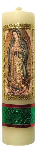 Vela Virgen Guadalupe Hecha Mano Guadalupana Nuestra Señora