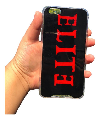 Funda Para iPhone 6 Plus Con Diseño Élite Pintada A Mano 