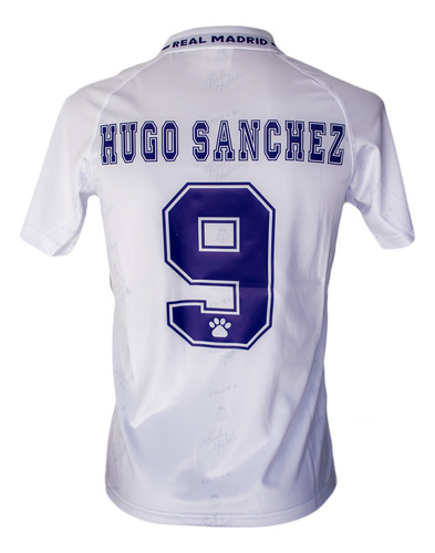 Jersey Real Madrid Hugo Sanchez #9 Temporada 1994 - 95