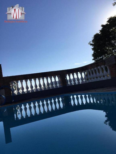 Linda Chácara Com 4 Dormitórios, Pomar, Piscina, Internet Fibra Óptica, À Venda, 3300 M² Por R$ 800.000 - Zona Rural - Pinhalzinho/sp - Ch0912