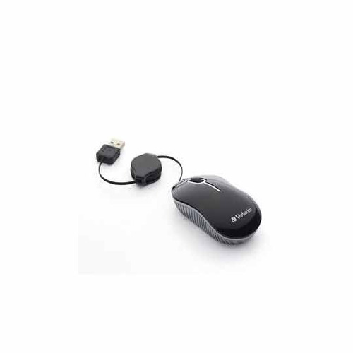 Mouse Mini Alambrico Verbatim 98113 Conexion Usb Color Negro