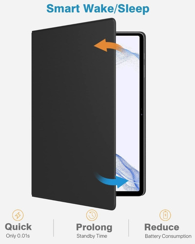 Funda Case Moko Para Galaxy Tab S8 Plus X800 X806 Pen Holder