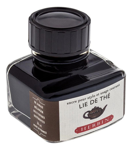 Tinta Para Caneta Tinteiro Herbin 30ml Lie De Thé