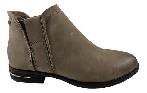 Botin Via Uno Color Camel 35 Al 40 Liquidacion 12082420