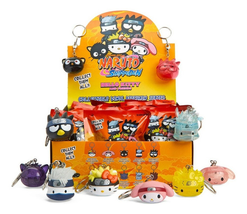 Chaveiro Naruto Shippuden Hello Kitty & Friends 1 Surprise