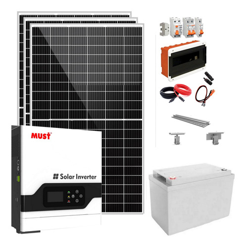  Kit Solar Completo Panel Solar Sharp 330w 5kw Diarios T8