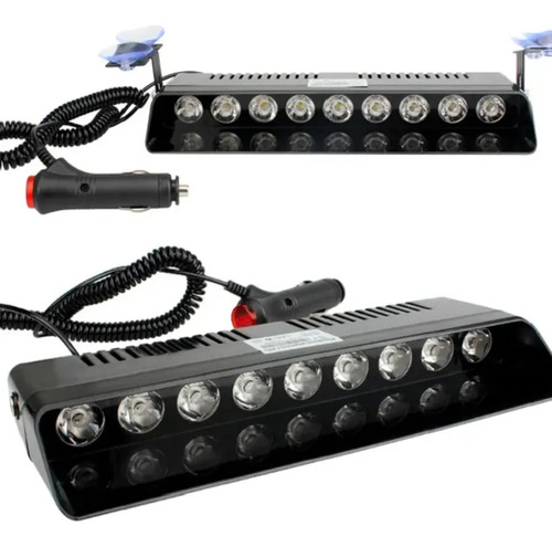 Luces Policiales 13$ Con 9 Led 