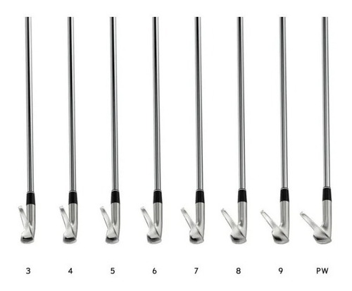 Imagen 5 de 9 de Golfargentino Hierros Srixon Zx7 Acero Stiff 4-p