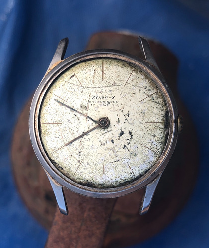Reloj Zone-x, Swiss Made,  Maquina 1 Jewels, Calibre Bf 866,