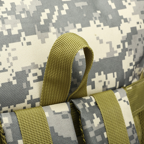 Mochila De 80 Litros, Bolsa Para Acampar Al Aire Libre Color Urbano Camuflado Diseño De La Tela Liso