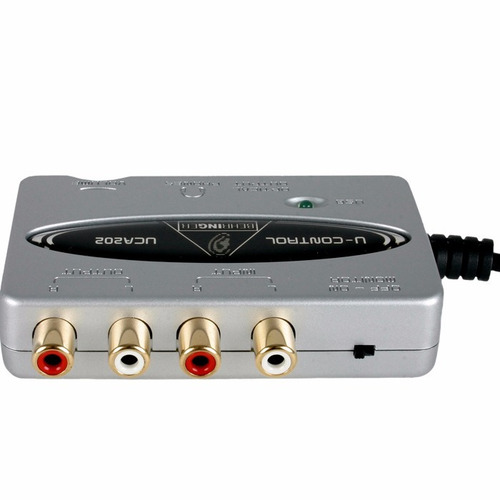 Behringer Uca-202 Interfaz Usb/audio 2 Entradas Y 2 Salidas