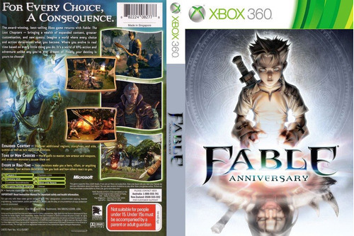 Fable: Anniversary Original Xbox 360