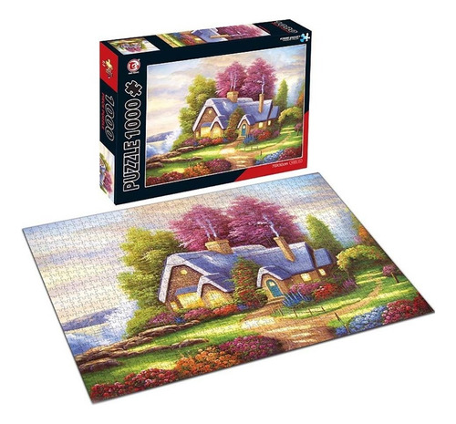 Rompecabezas 1000 Piezas Puzzle Home Casa De Campo Hogar Ed