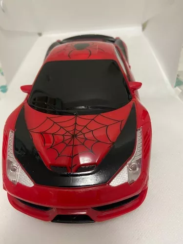 Carro De Controle Remoto Volante E Pedal Candide Homem Aranha