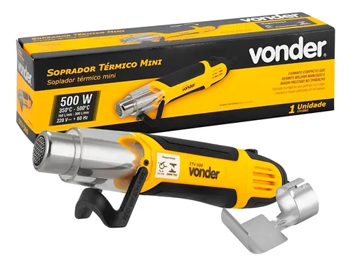 Mini Soprador Térmico Ar Quente 500w Vonder Stv 500 220v