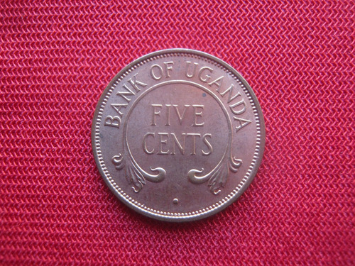 Uganda 5 Centavos 1966