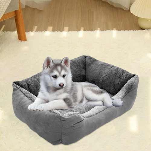 Animal De Estimação Sofá Retângulo Cama Do Cão Snooze S