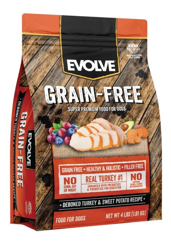 Evolve Grain Free Pavo 26 Lb