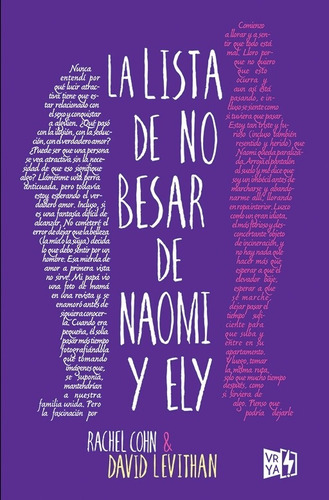 Libro La Lista De No Besar De Naomi Y Ely - David Levithan