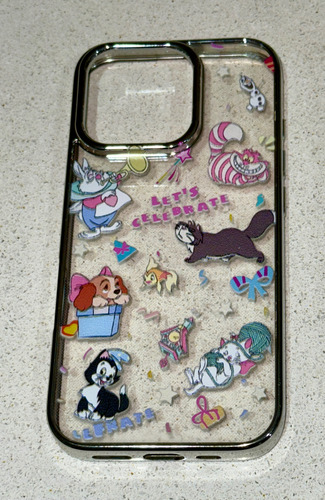 Funda Case Iphone 16 Pro Aristogatos La Dama Y El Vagabundo Estampado Disney