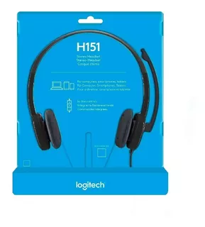 Auriculares Logitech H151 Estéreo Noise-canceling