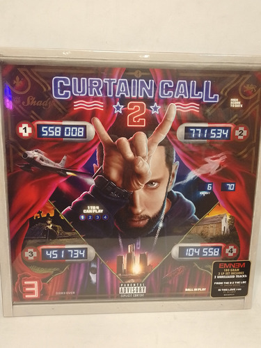 Eminem Curtain Call Vinilo Lp X2 Nuevo 